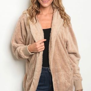 🐻 Teddy Coat Super Soft Open Front Cardigan